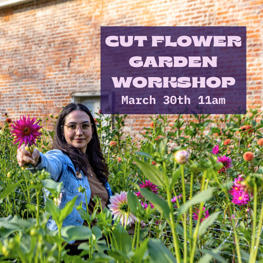 March 30, 11am - Cut Flower Garden Workshop