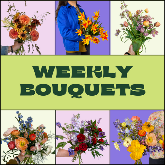 Mother's Day - Prepaid Weekly Bouquets